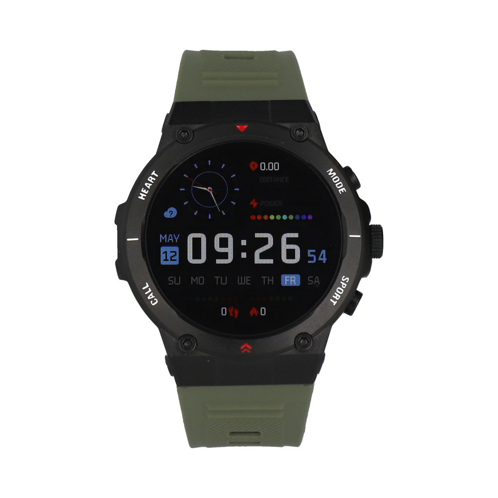 Smartwatch Heatz HW1 Verde VERDE_1 Smartwatch HEATZ HW1 - Imagen 1